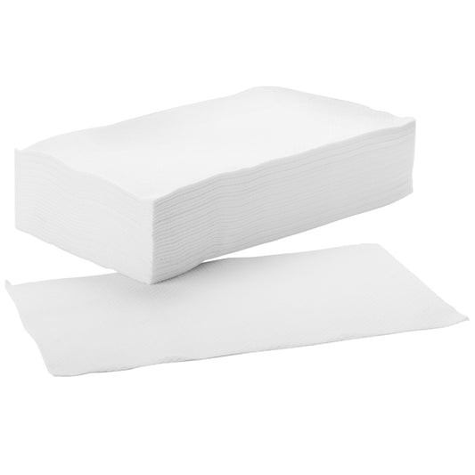 90 Toallas Desechables Blancas 45X77Cm Eurostil