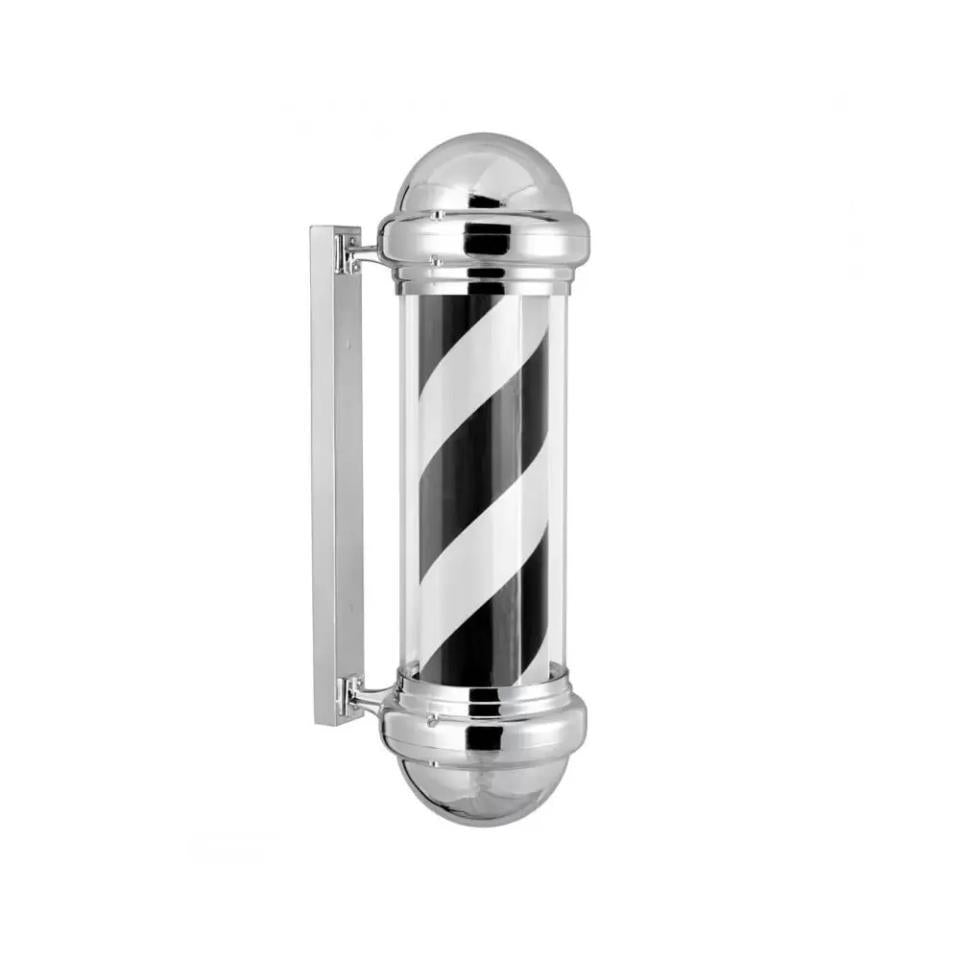 Polo Barbero Blanco y Negro Base Plata Epsilon