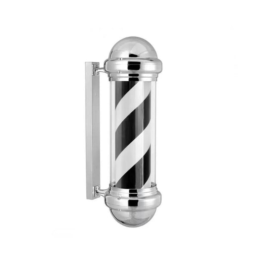 Polo Barbero Blanco y Negro Base Plata Epsilon