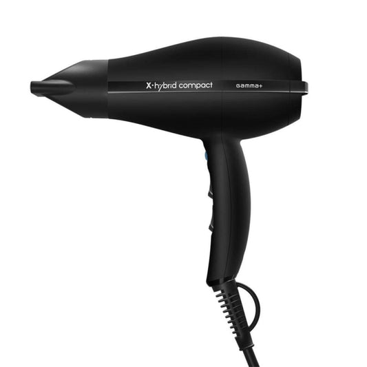 Gamma+ - Secador X-Hybrid Compact Negro
