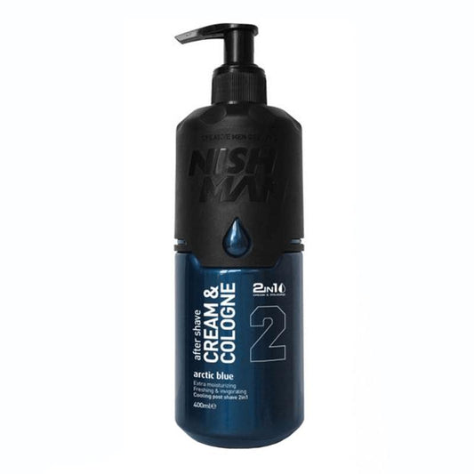 After Shave Crem & Col Artic Blue 400Ml Nishman