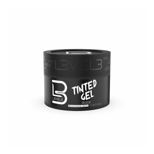 Hair Gel Black 250Ml Level3